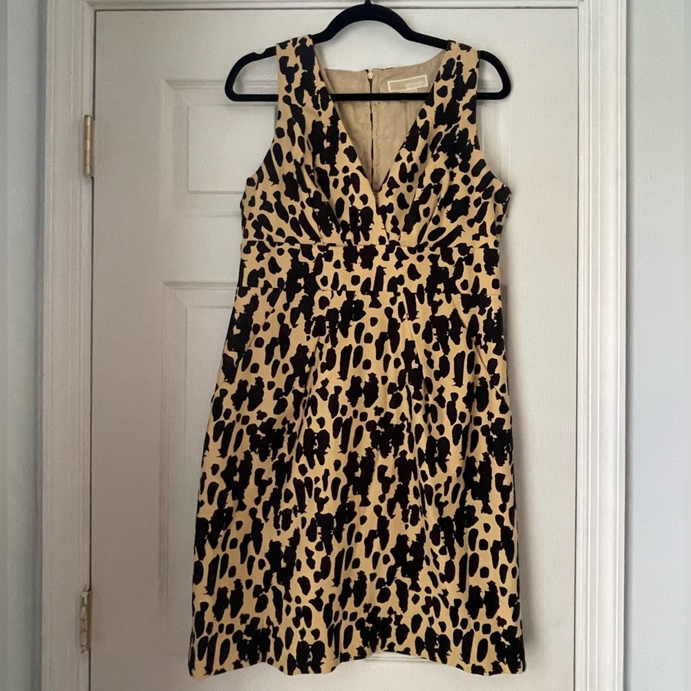 Michael Kors Animal print style dress. Sz.10.